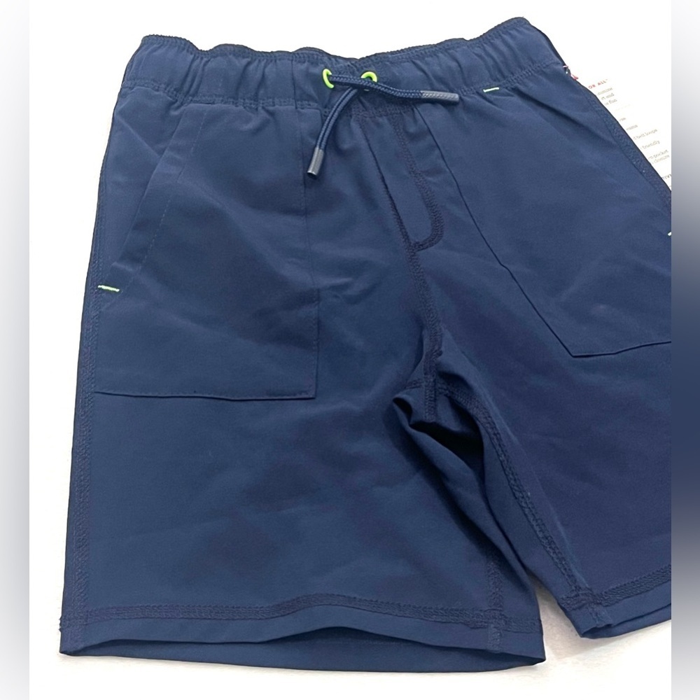 Cat & Jack 2 Pairs of Children’s Polyester/Spandex Blend Boys Blue Shorts XS 4/5 - Picture 14 of 16
